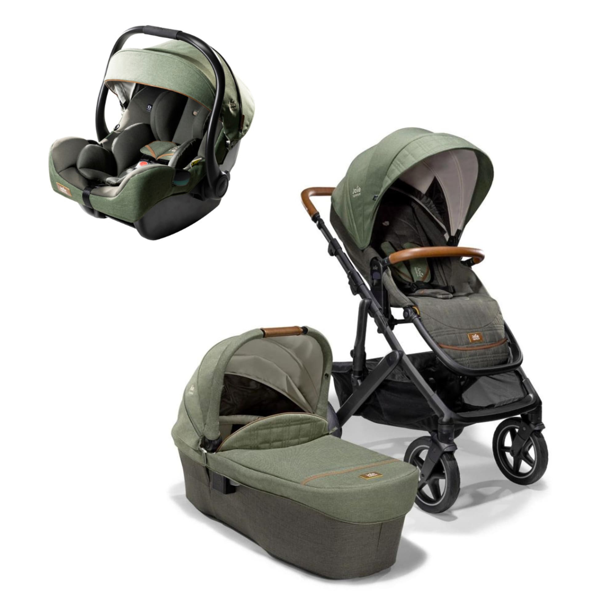 Joie Signature Vinca Kinderwagen Pine inkl. Joie i-Jemini Babyschale Pine – Joie Signature Vinca Kinderwagen Pine inkl. Joie i-Jemini Babyschale Pine bei babybrands.de kaufen ✓ sicher, einfach & bequem online bestellen ✓